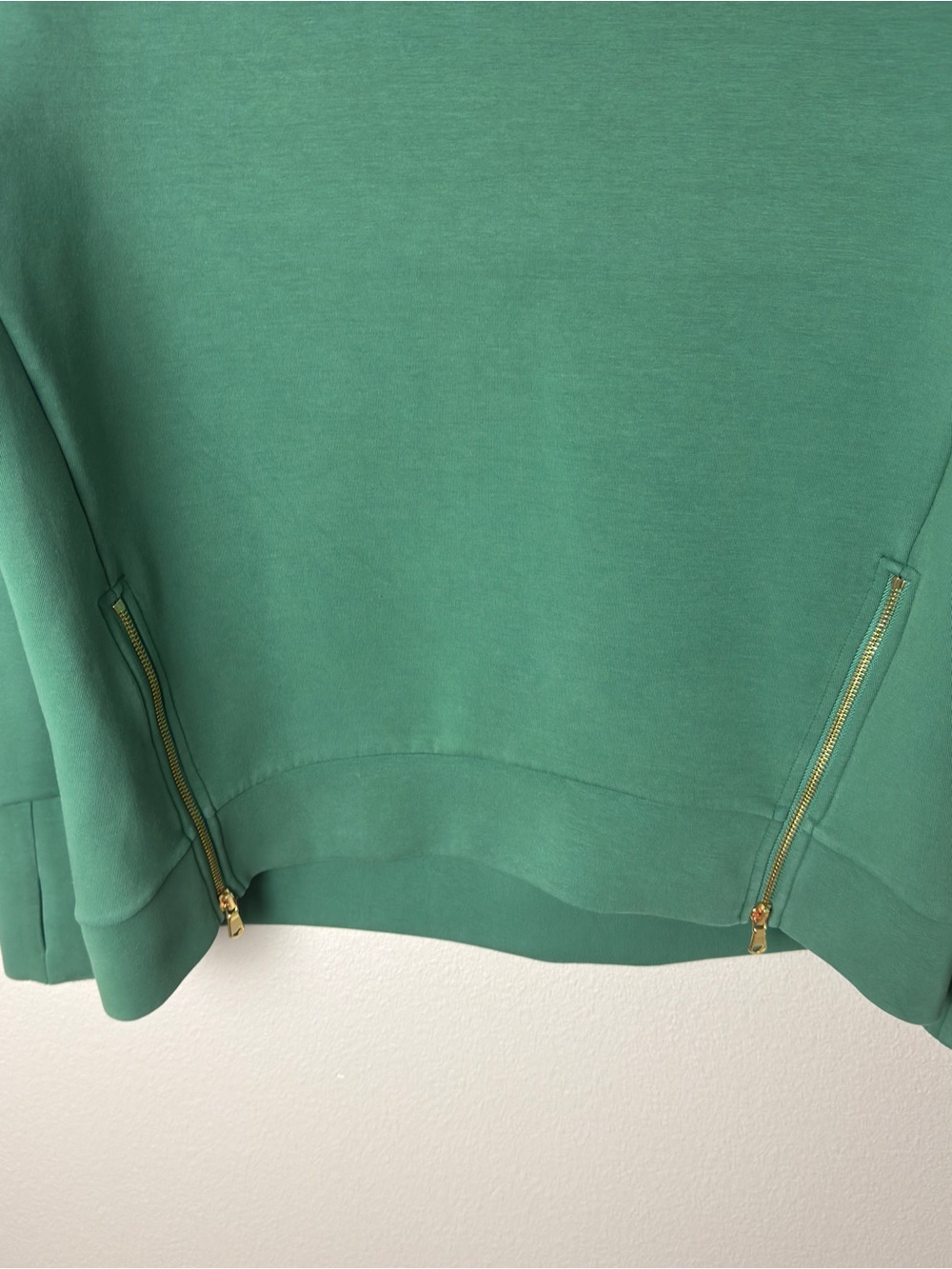 Addison Bay Polished Double Knit Zip Everyday Pullover - Picture 5 of 8